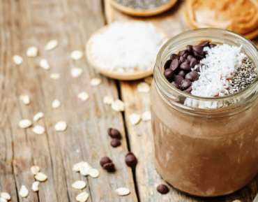 Heerlijke overnight oats recept voor de chocoholics!