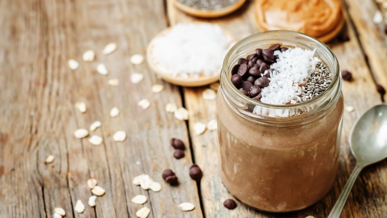 Heerlijke overnight oats recept voor de chocoholics!